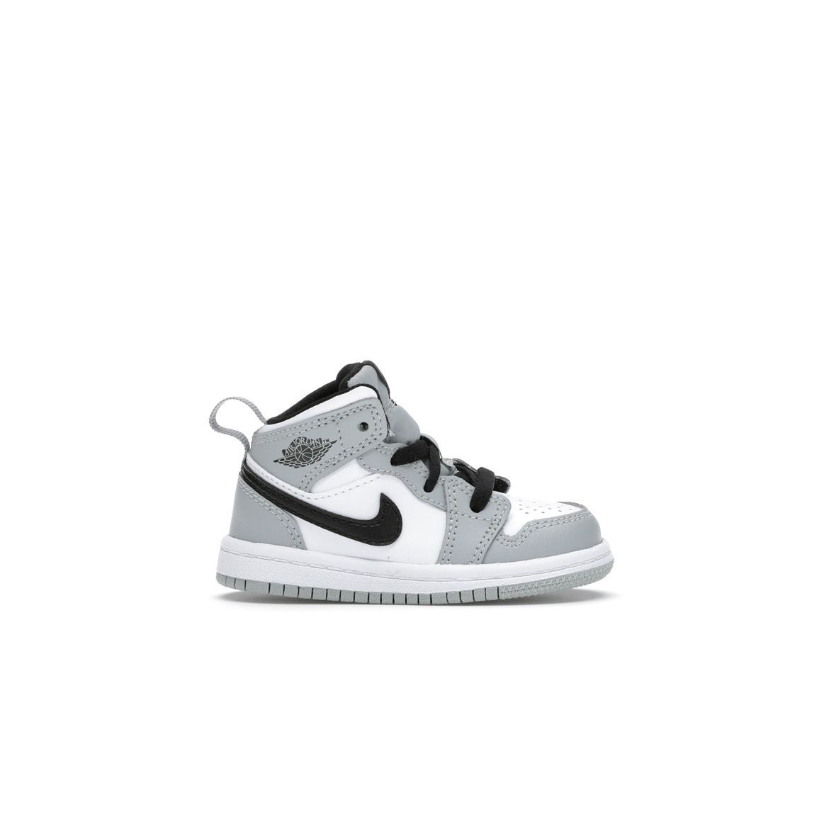 

Кроссовки Air Jordan 1 Mid TD Light Smoke Grey Black White 640735-092