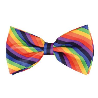 Rainbow Colored Bow Tie