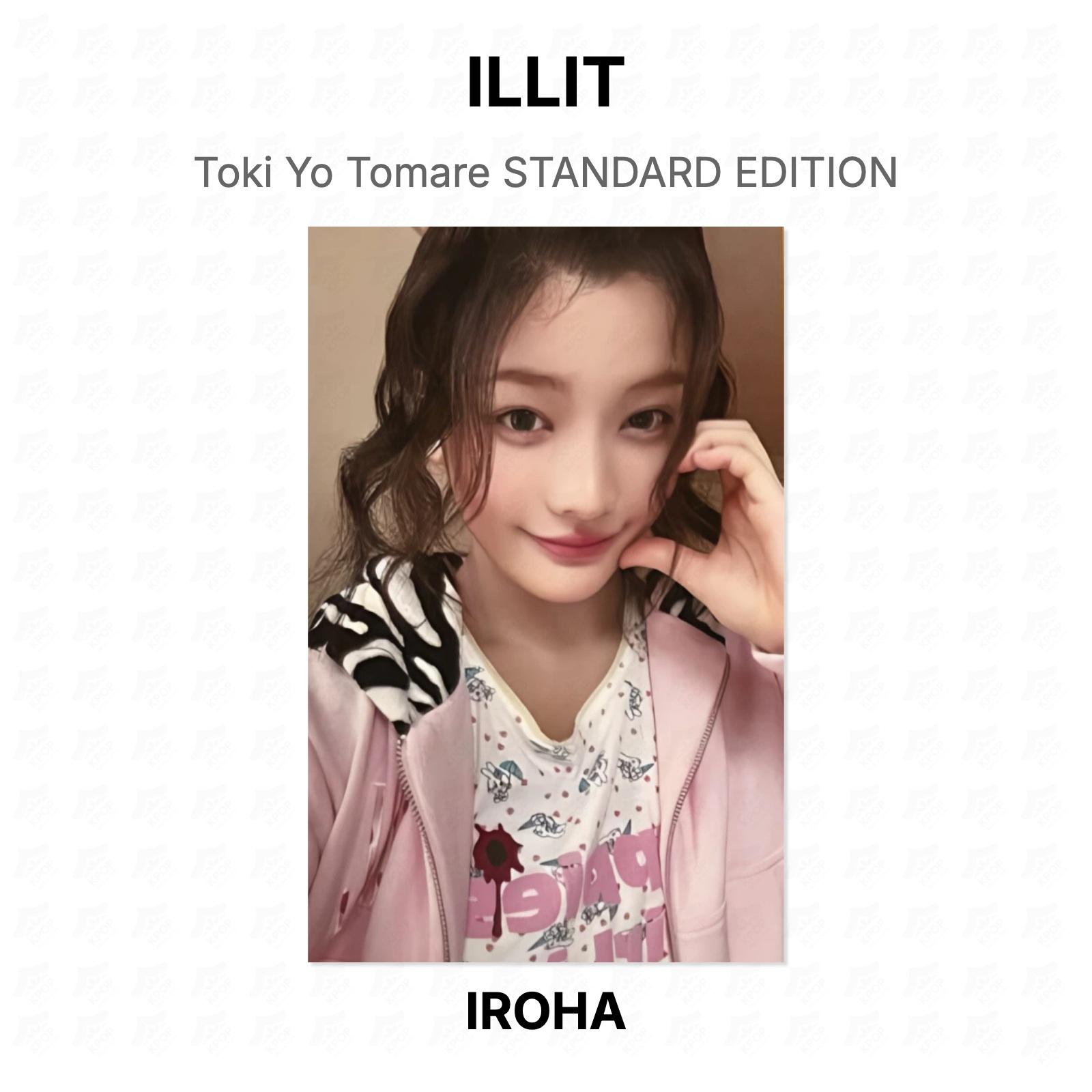 ILLIT Toki Yo Tomare STANDARD EDITION Official Photocard IROHA