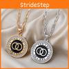 Fashionable New Korean Edition Sweater Necklace With Stunning Crystal Accents