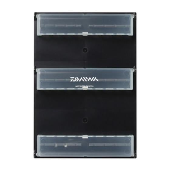 Used Daiwa Midsute Case 24 Black