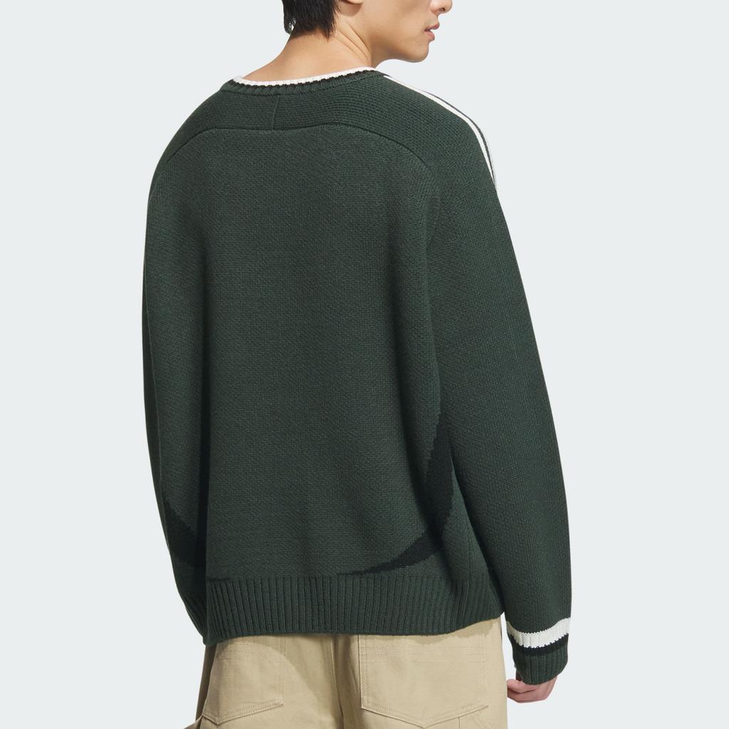 adidas Gestreifter Langarmpullover JL8364