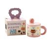 Creative Design Girl Heart Ceramic Cup Anime Cute Mug Drinking Water Cup Cat Coffee Cup Souvenir Gift Hand Box