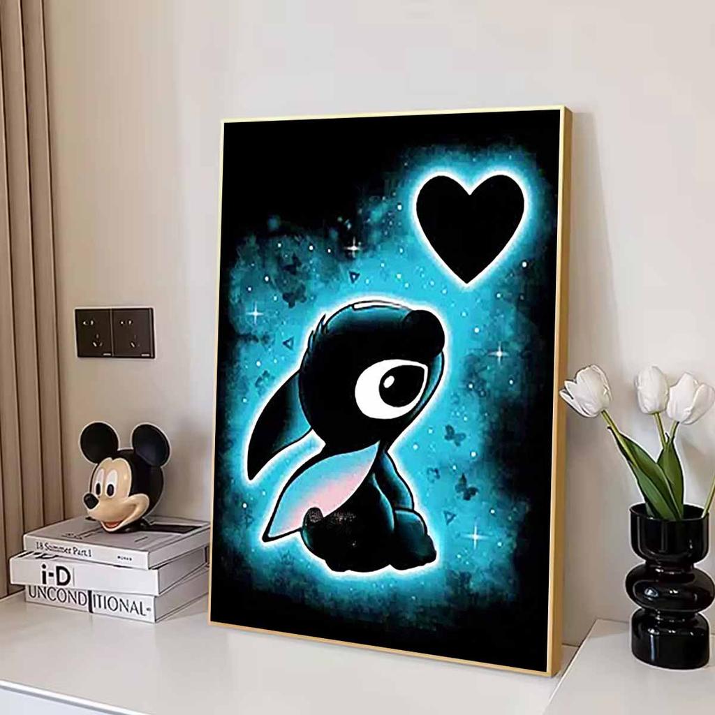 Full Round Diamond Painting Lovely Stitch Art Rhinestone Picture Mosaic DIY 5D Cross Stitch Embroidery Home Decoration