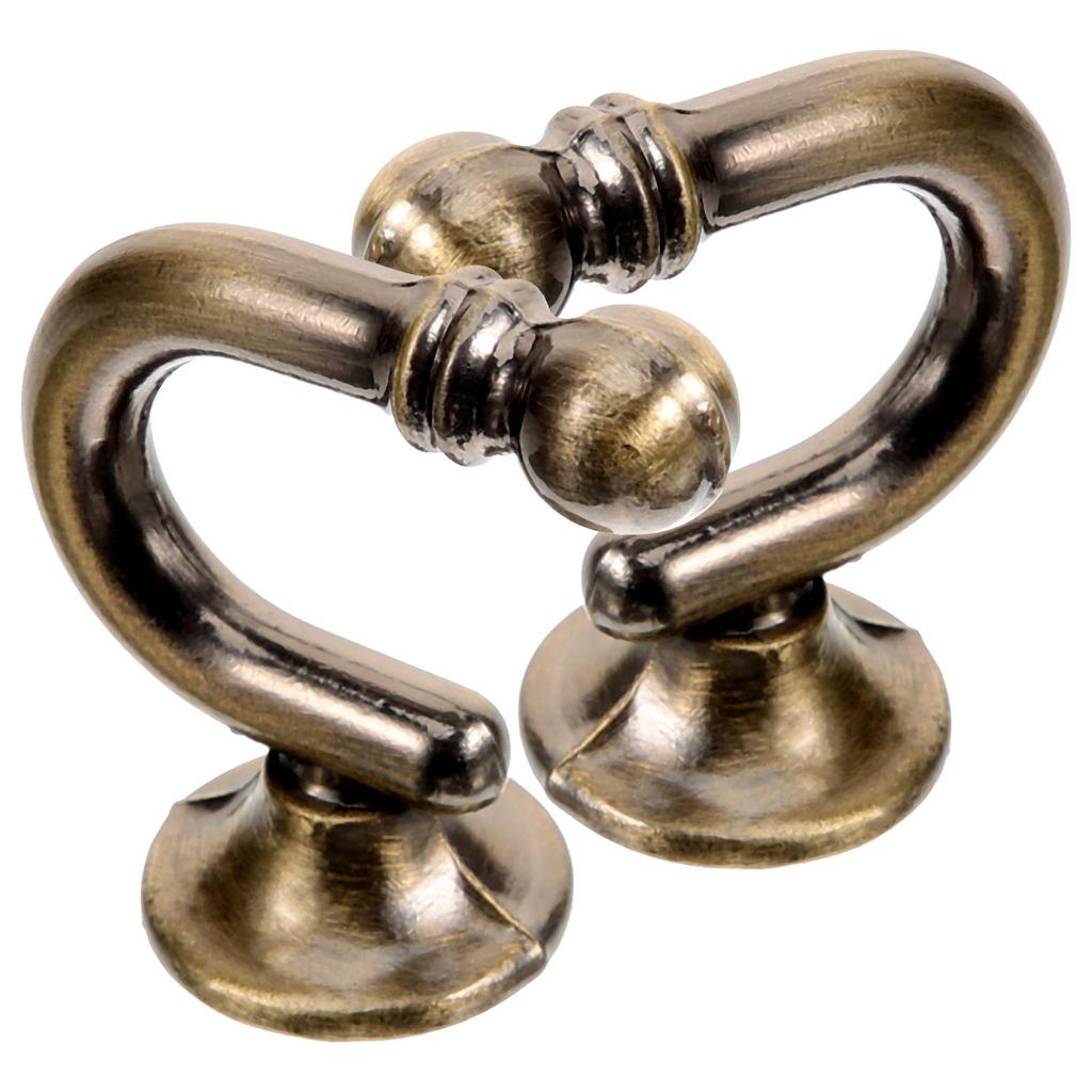 1Pair Premium Alloy Curtain Tieback Hook Wall Mounted for Drapes Curtains Hold Backs Elegant Simple Design Smooth Finish