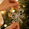 Christmas Tree Ornaments, Acrylic Plastic Hanging Decorations for Holiday