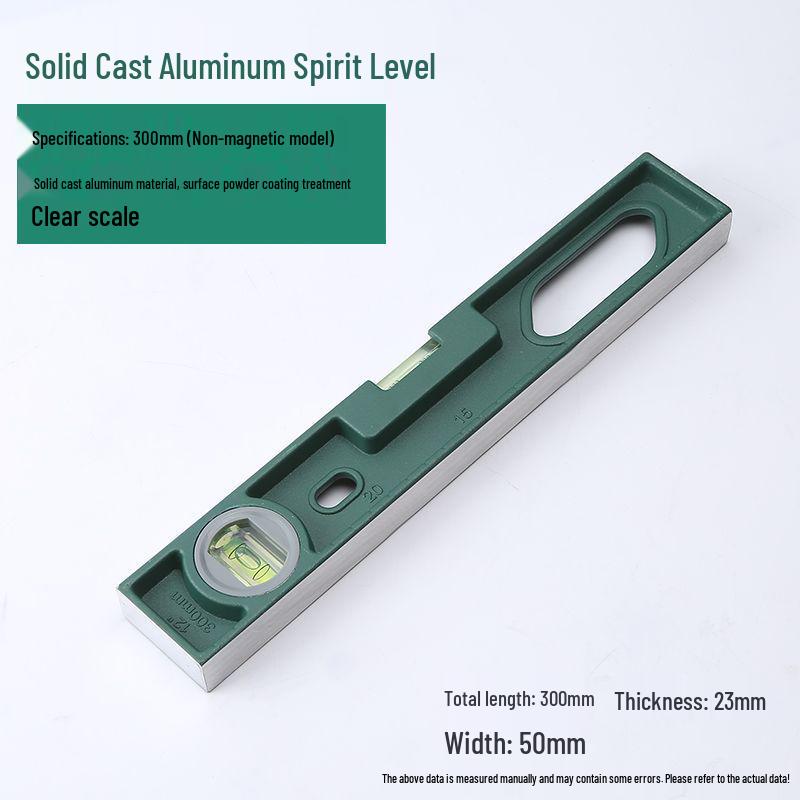 High-Precision Heavy-Duty Aluminum Alloy Multi-functional Drop-Resistant Spirit Level