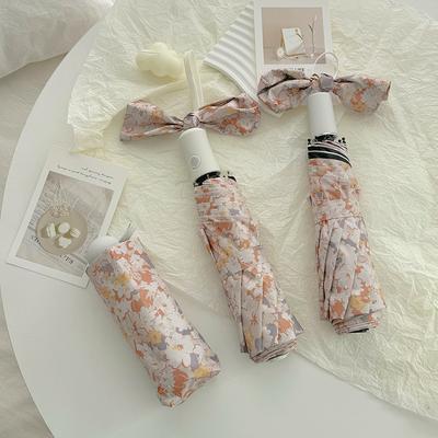 Folding Sunshade Umbrella,Little Floral Women's umbrella,Wind and Rain Resistance,UV,Automatic,Manual,Mini Umbrella