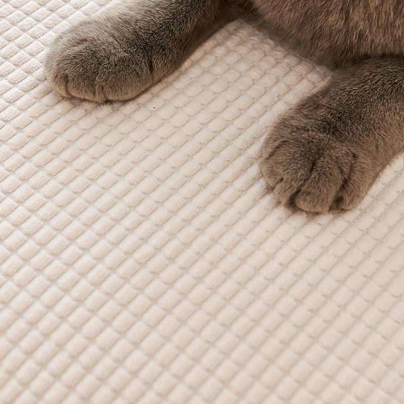 Кукурузный бархатный чехол для дивана — фото 6