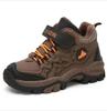 Winter Hiking Shoes Boy Kids Snow Boots Teenagers Children Shoe Walking Climbing Sneakers Leather Waterproof Non-slip Sport Warm