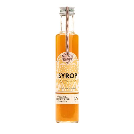 Natural sea buckthorn syrup 250ml - Bukowina Shelter