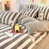 150x200cm Printed Plush Duvet Cover Winter Warm Constant Temperature AB Style Bed Sack Home Furnishing Children Bedding Article