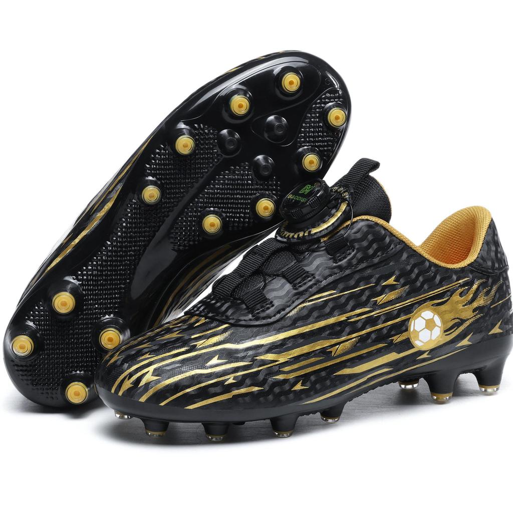 Cross-Border TF Studded Children's Football Shoes for Primary Students – AG Rotating Button for Training