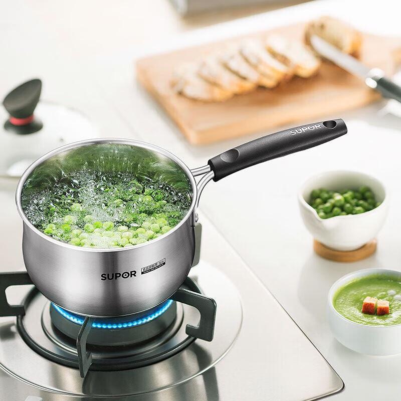 

Supor 16cm Stainless Steel Milk Pot