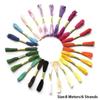 New 24/100/50/100 Cross Stitch Threads 8 Meters/6 Strands Cotton Embroidery Thread Multicolor DIY Sewing Skeins