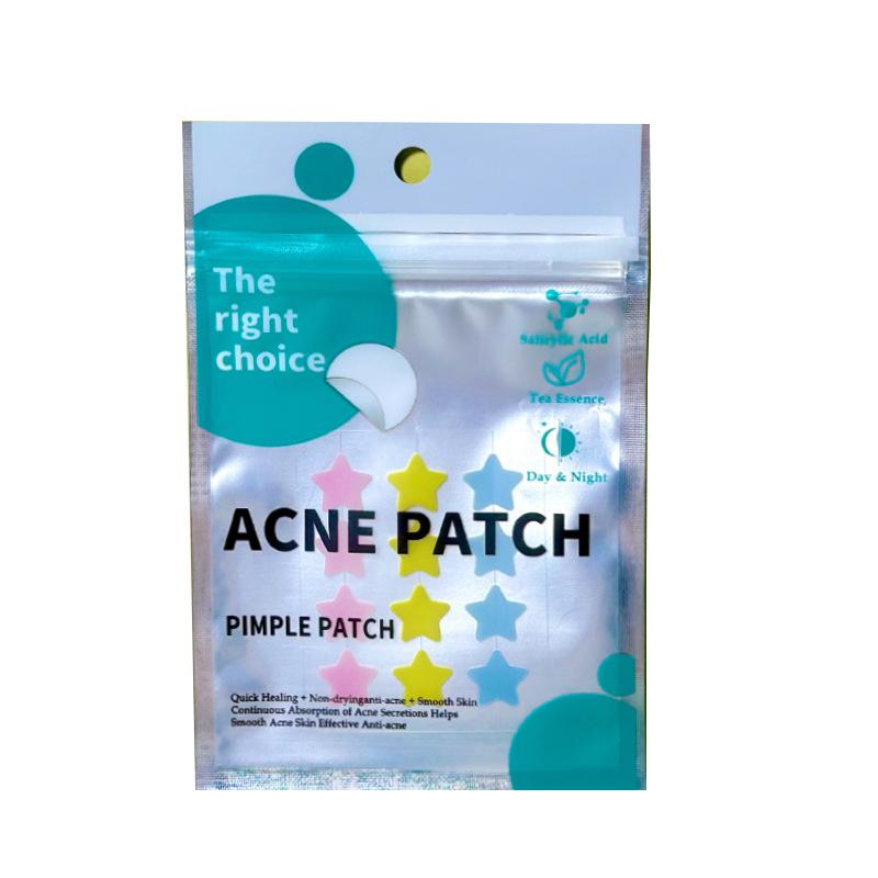 12 Stück Sternform Pickel Bunte Hydrokolloid Akne Patches Gesichtshautpflege Isolieren Luftverschmutzung Geschlossene Akne Unreinheiten Abdeckung