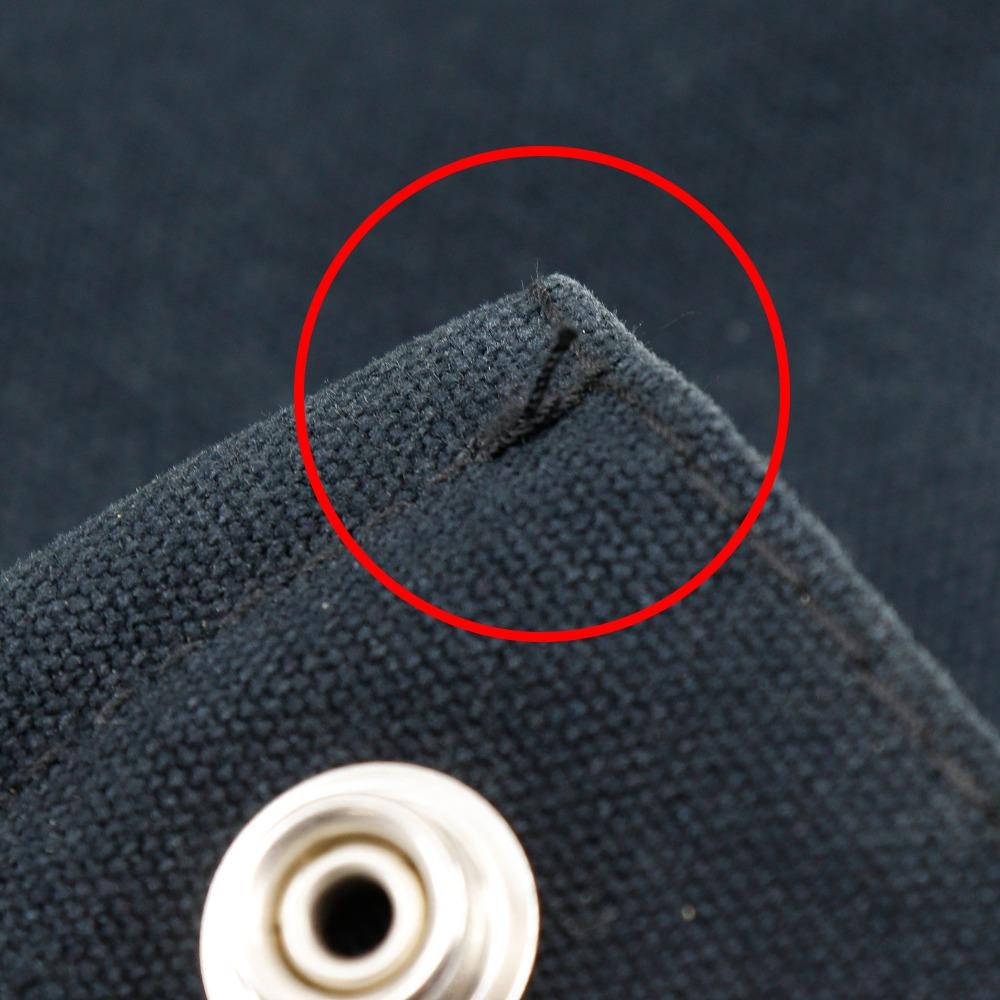 Hermes Fourre ToutMM Handbag Tote Bag Black Cotton Unisex Used