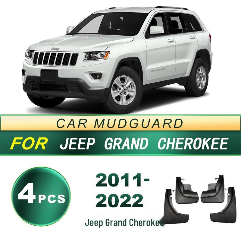 Jeep Grand Cherokee 2011-2022 Soft Rubber Tire Mud Flaps - Upgrade Kit