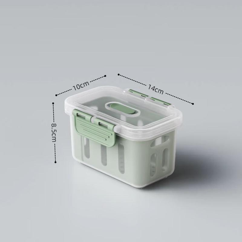 

HOCUF Food-Grade Microwave & Fridge Storage Containers Mini (3 Pcs)