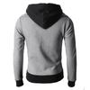 Men's Hooded Zippered Sweater Casual  Winter Jacket Sports Outdoor Men's Clothing