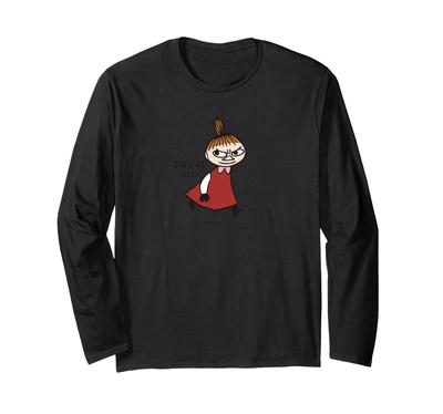 Little My Front and Back Print Long Sleeve T-shirt