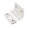 10-1PCS L-shaped Magnetic Door Closer Self-adhesive Invisible Cabinet Door Suction Wardrobe Magnetic Strip Patch Door Stopper