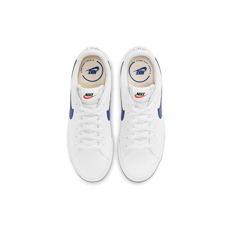 Nike Court Legacy 'White Game Royal' (Unisex) White / Black / Game Royal Skate Shoes CU4150 101