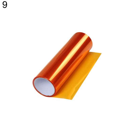 30x120cm Auto Car Headlight Fog Light Tint Change Color Film Sticker Decor