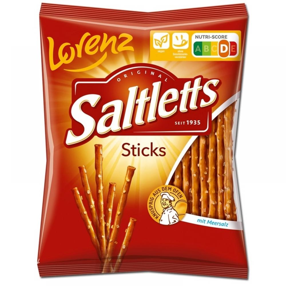 Bastoncini di Bretzel Salati Lorenz 150G