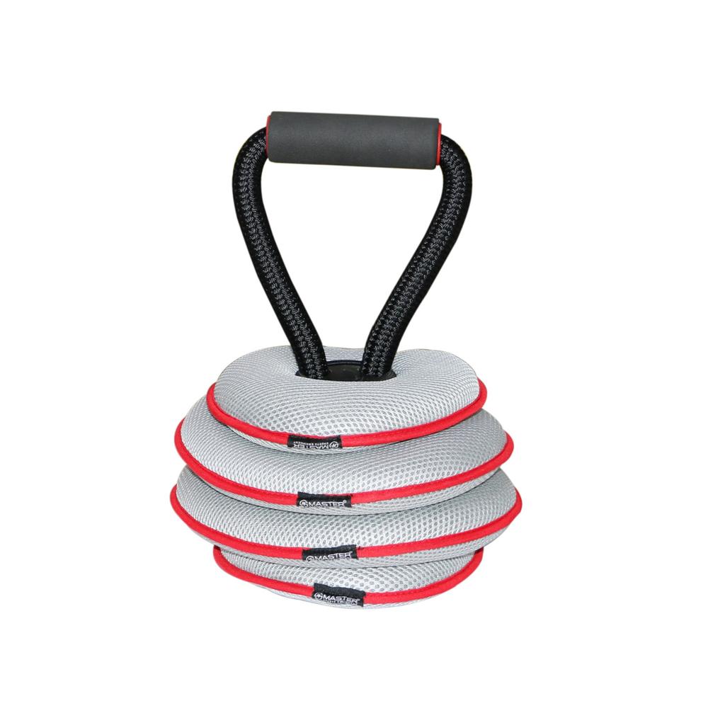 Soft adjustable kettlebell MASTER 0.5 - 9.5 kg
