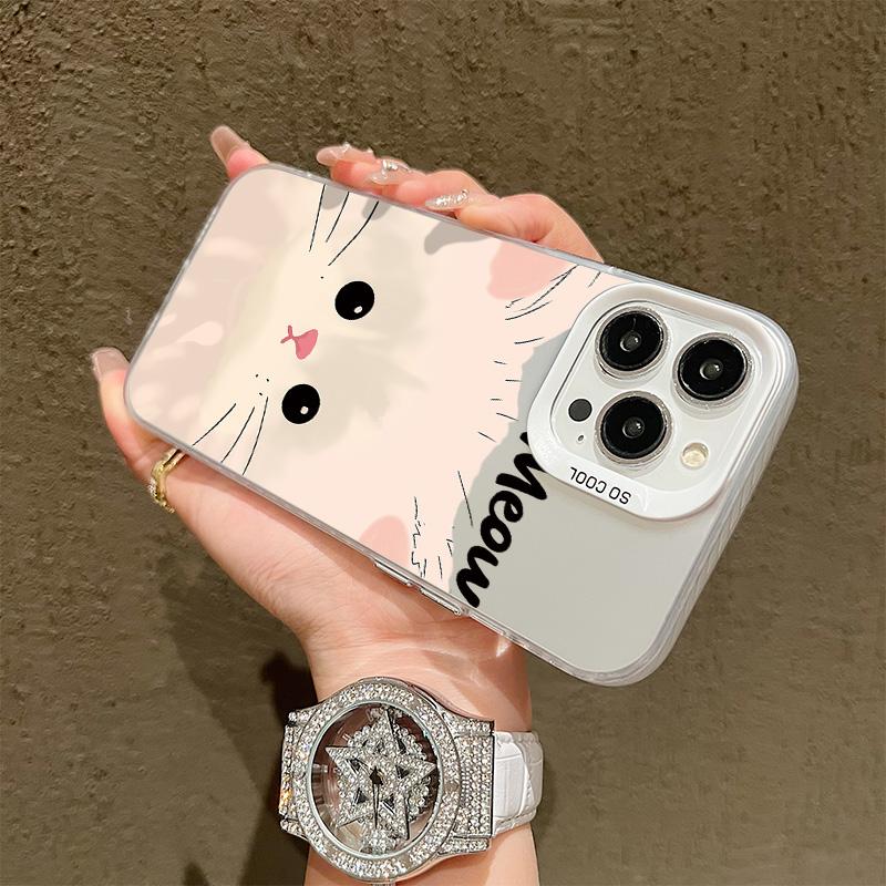 Silicone Case For Oppo A5X A6X A3X A5 A3 Pro A60 A79 iPhone 17 16 15 14 13 12 11 Samsung A07 A37 A57 Cover DIY Painted Cartoon Shockproof Phone Bumper