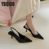 2025 Fashion New Style Cusp high-heeled shoes Summer Solid simple elegant women's shoes Sexy and versatile slim heeled high heel