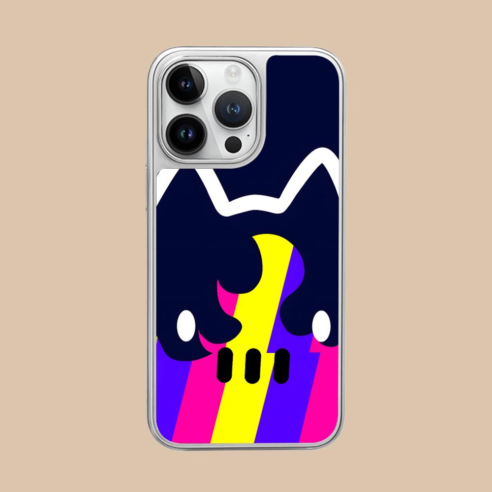 SK8 Infinity Miya Chinen Phone Case for iPhone 17 16 15 14 13 12 11 Air Pro Max Plus Electroplated Silver Cover