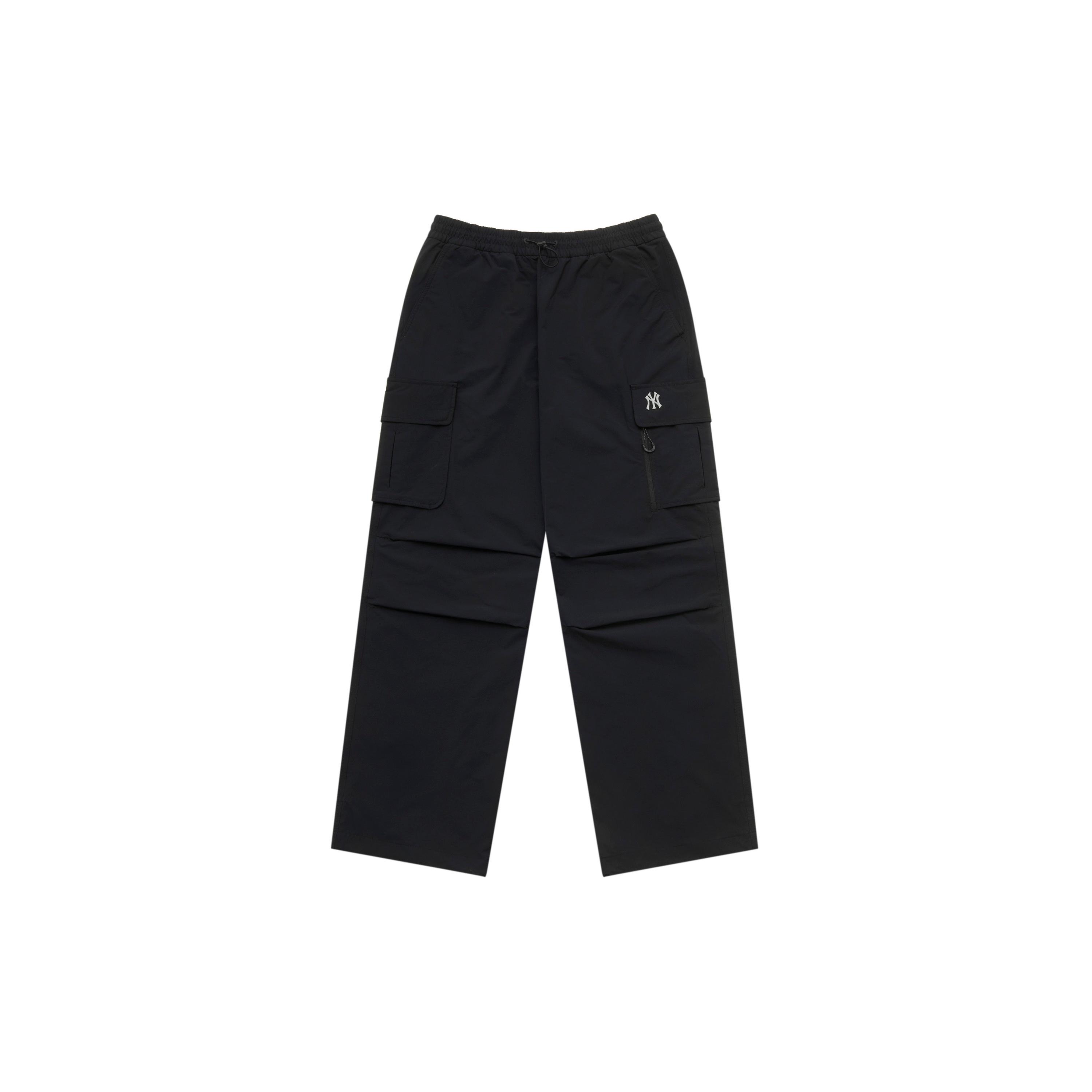 MLB New York Yankees Basic Collection 25FW Knitted Sweatpants Unisex Black 3AWPB0454-50BKS S