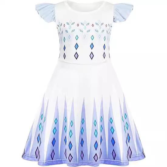 Girls Princess Dress for Birthday Party and Halloween Costume