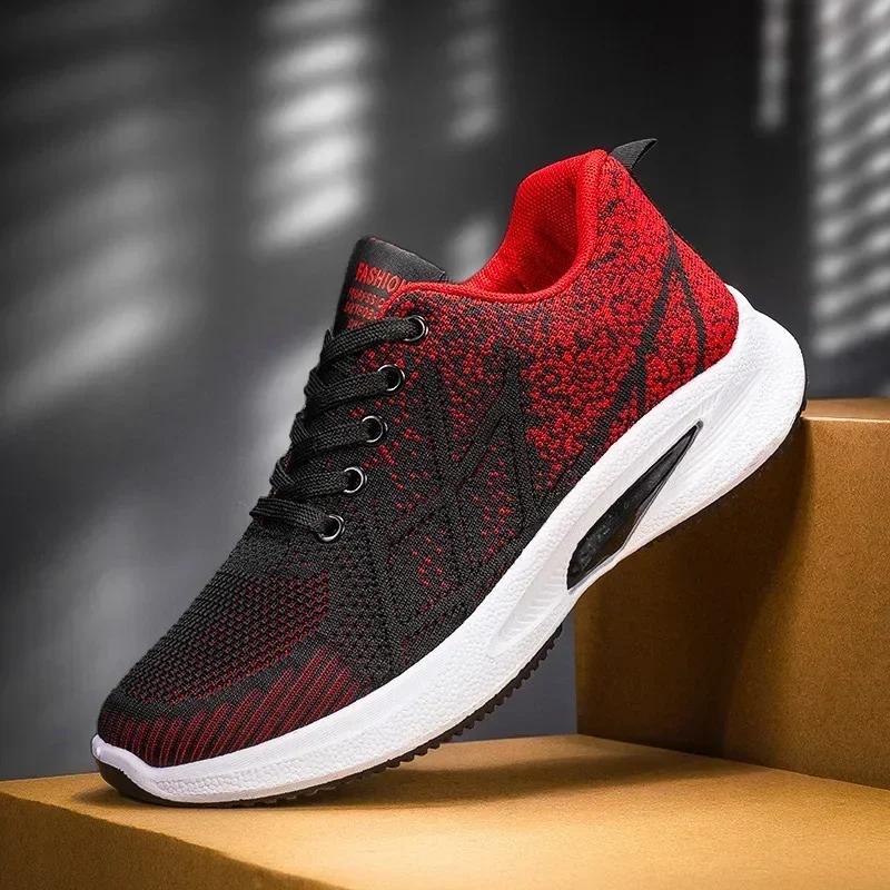 Fashion Fashion Male Shoes Outdoor Mens Sneakers 2024 New Breathable Wear-resistant Men's Running Shoes Zapatillas Deportivas De Hombre