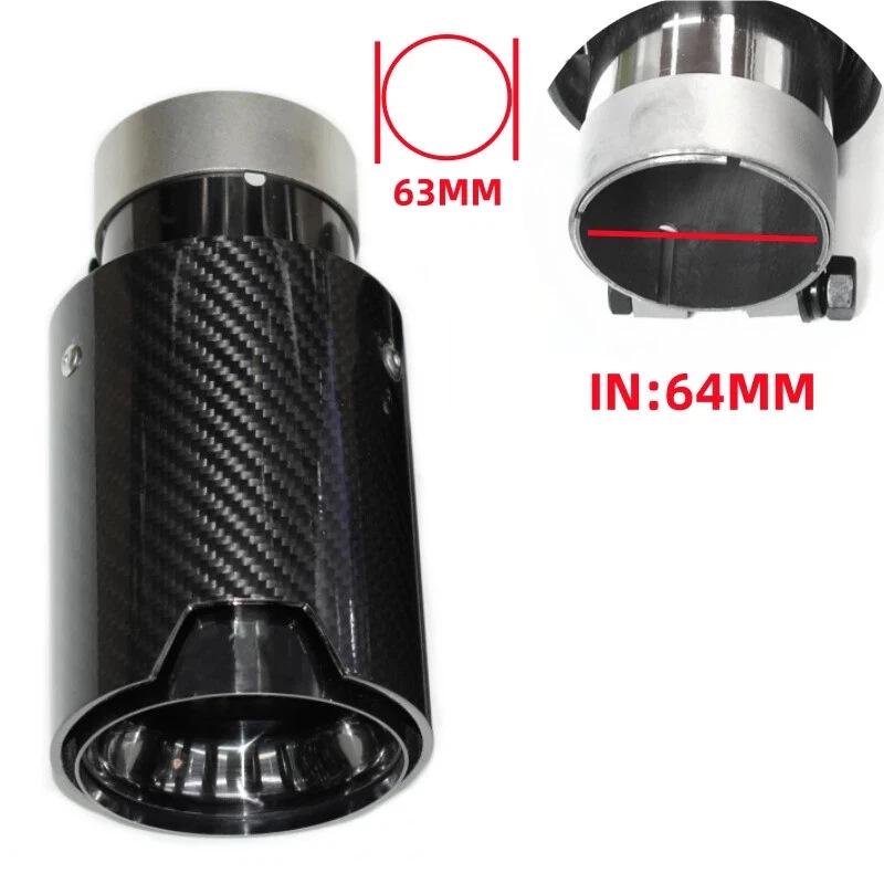 Úprava výfukové koncovky BMW z nerezové oceli a uhlíkových vláken