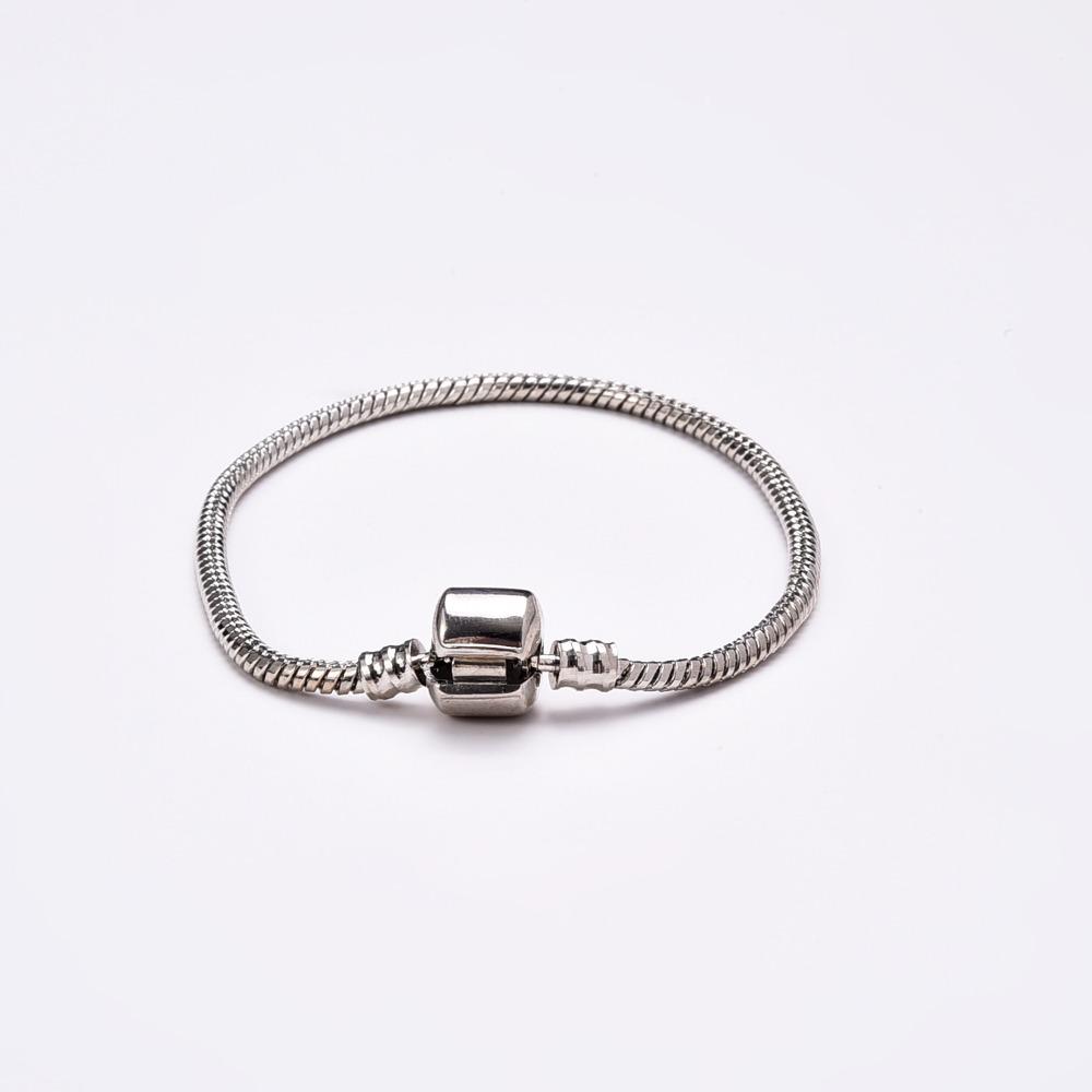 

1/3mm Snake Chain Bracelet DIY Jewelry Base Chain Unisex Fashion Accessories for Women Men 16cm