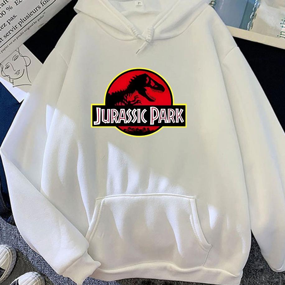 Jurassic Park Printed Men's Women's Hoodies Funny Casual Breathable Tops Jurassic World Cool Long Sleeves Couple's Clothing