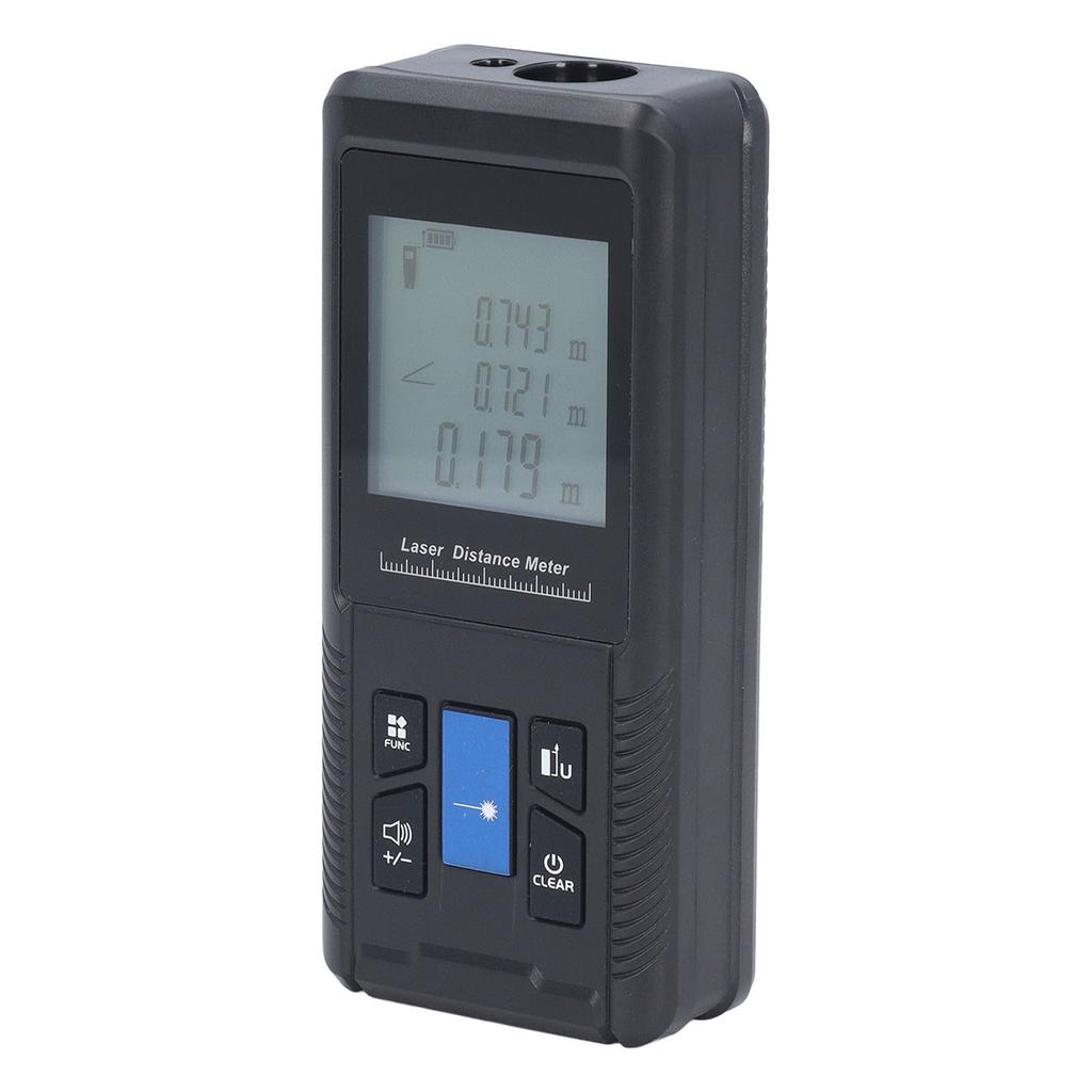 Distance Measure Large Backlit Display Meter 70M Portable Handle Range Finder Measurement Tool Devic