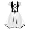 Kids Velvet Mesh Ballet Leotard Lacework Bubble Sleeve Tutu Dance Gymnastics Dress