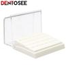 24 Holes Plastic Dental Bur Holder Disinfection Carbide Burs Block Drills Case Box Blue/white/yellow for Dentist Lab Equipment
