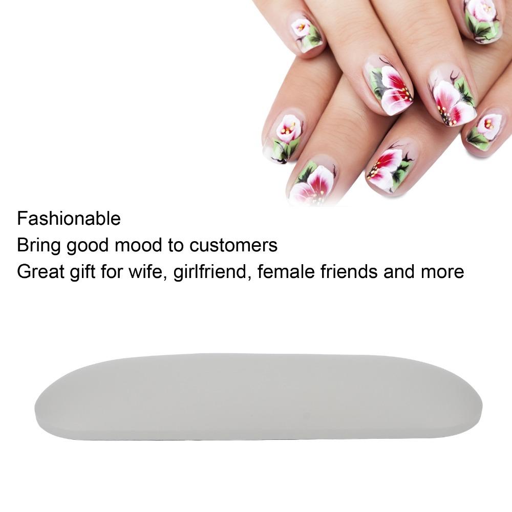 PU Leather Nail Art Pillow Sponge Material Armrest Cushion  For Nail Technicians