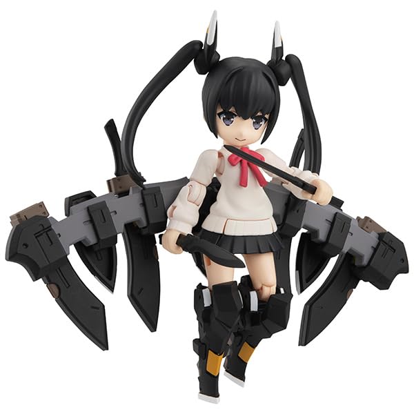 Desktop Army Heavy Armed High School Girl 2nd Squad 5 Movable Figure