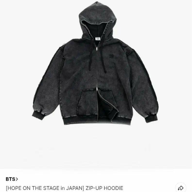 [USED] BTS HOPE ON THE STAGE ZIP-UP HOODIE M