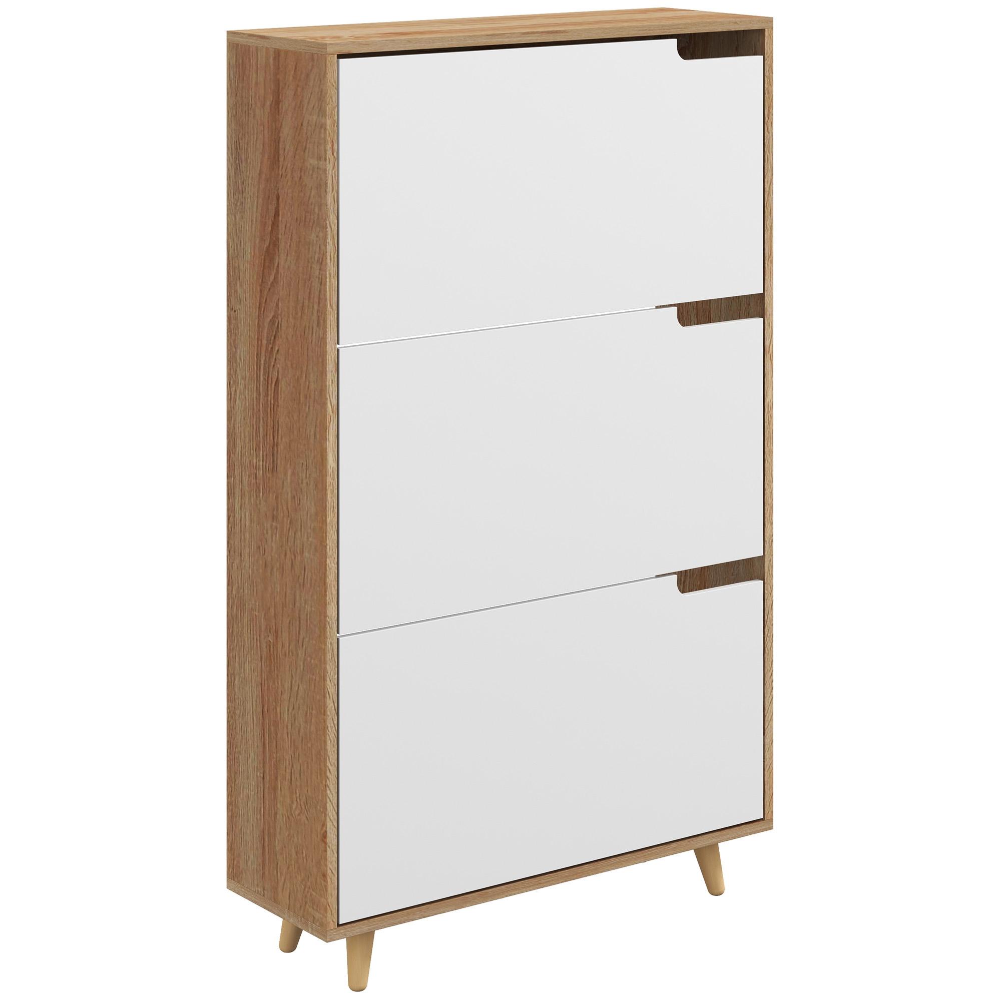 Shoe cabinet 3 flip doors with