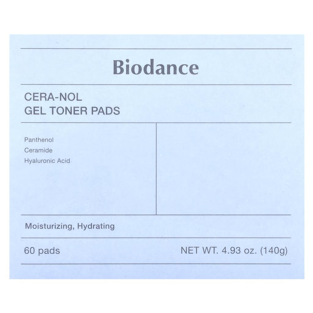 Cera-Nol Gel Toner Pads, 60 Sheets