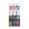 Color Pressbutton Ballpoint Pen With Sketching And Drawing For Students