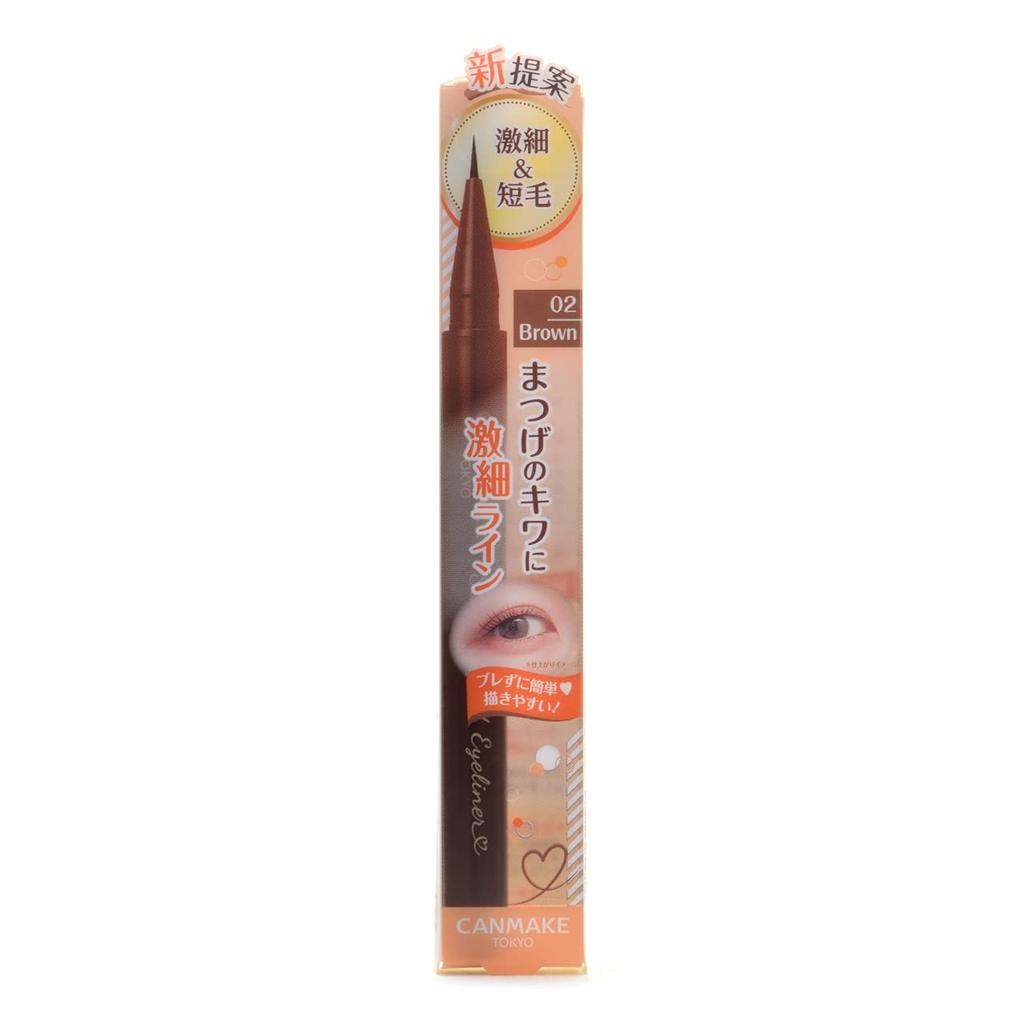 Canmake Slim Liquid Eyeliner 02 Brown