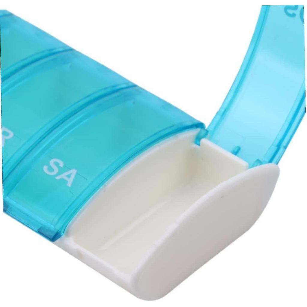 Pill Box 7 Day Pill Sorter Container Box